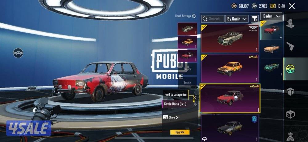 حساب ببجي للبيع lvl 82 فيه 119 مثيك10