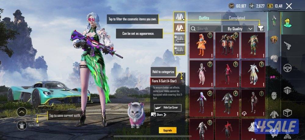 حساب ببجي للبيع lvl 82 فيه 119 مثيك11