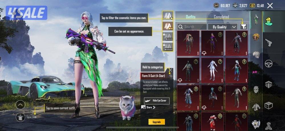 حساب ببجي للبيع lvl 82 فيه 119 مثيك12