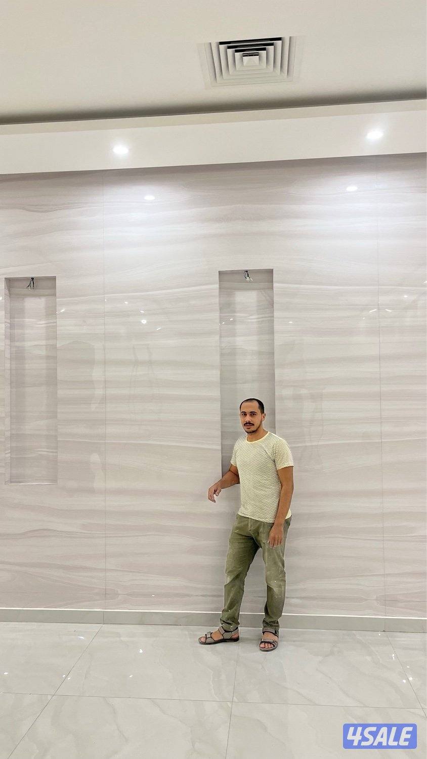 ديكورات خشبيه داخليه للمنازل صبغ ورق جدران تركيب جام شيبورد13