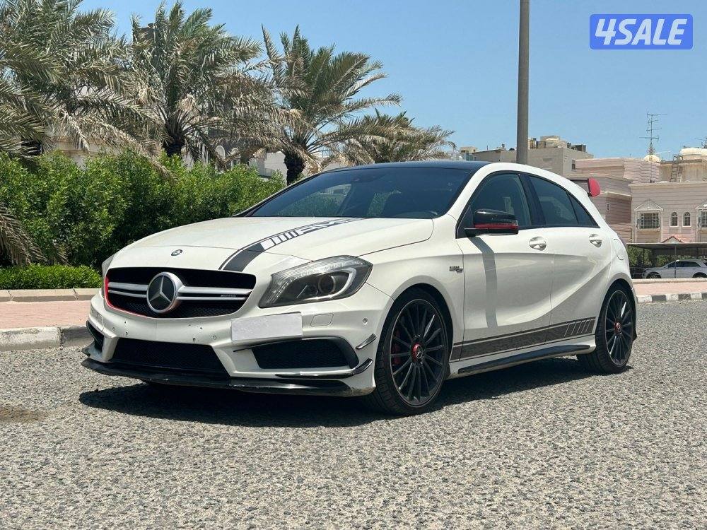 مرسيدس A45 AMG موديل 2015 ماشي 140 الف0