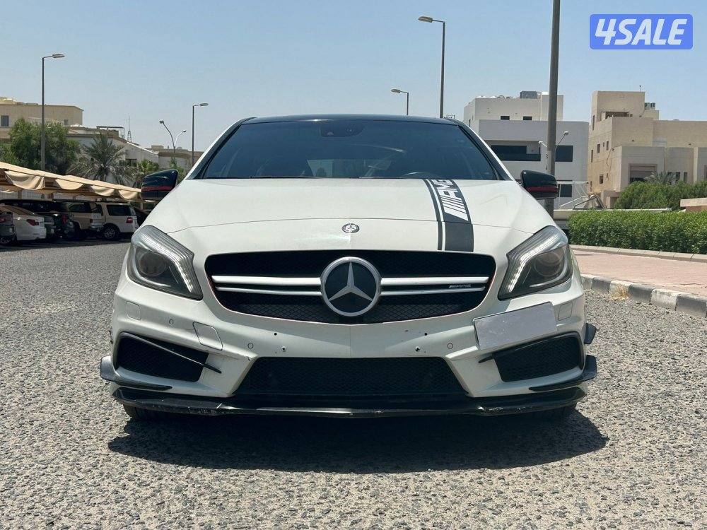 مرسيدس A45 AMG موديل 2015 ماشي 140 الف2