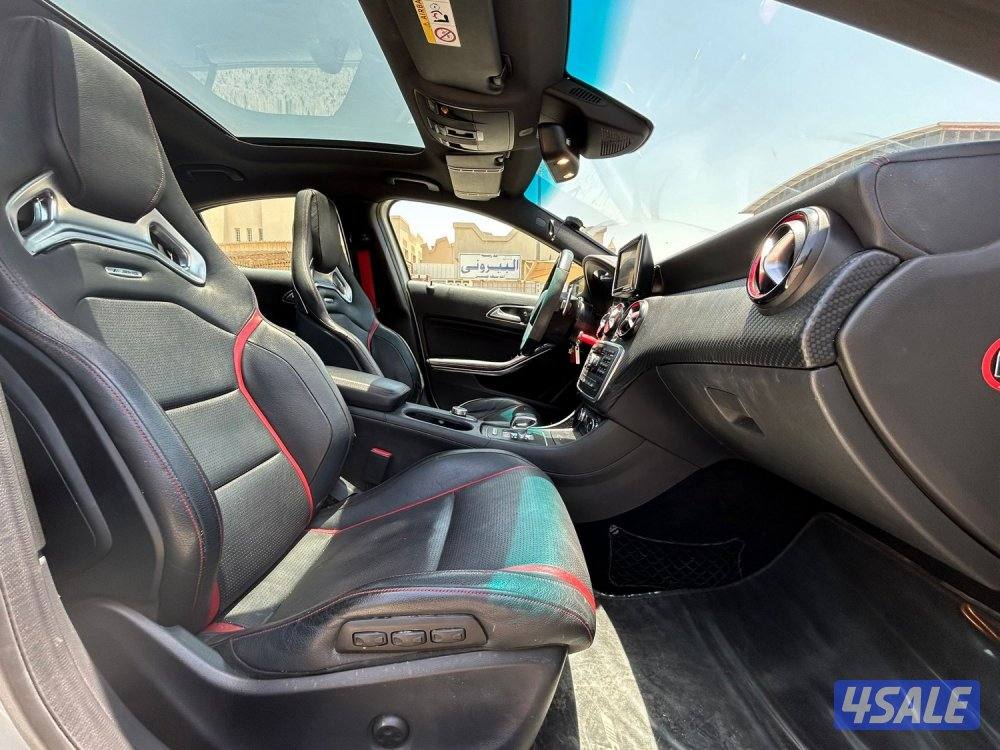 مرسيدس A45 AMG موديل 2015 ماشي 140 الف10
