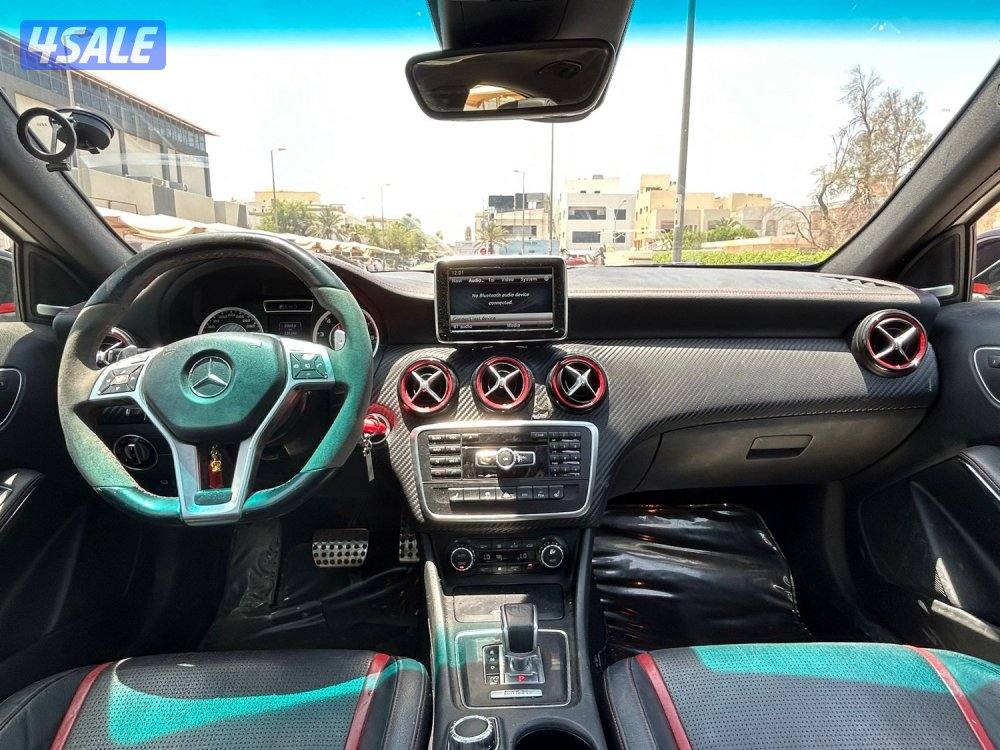 مرسيدس A45 AMG موديل 2015 ماشي 140 الف13