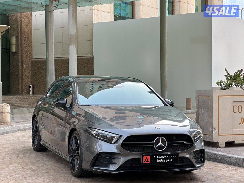 مرسيدسA35 AMG نايت بكج موديل2022 عداد63الف سيرفس منتظم تحت الكفاله0