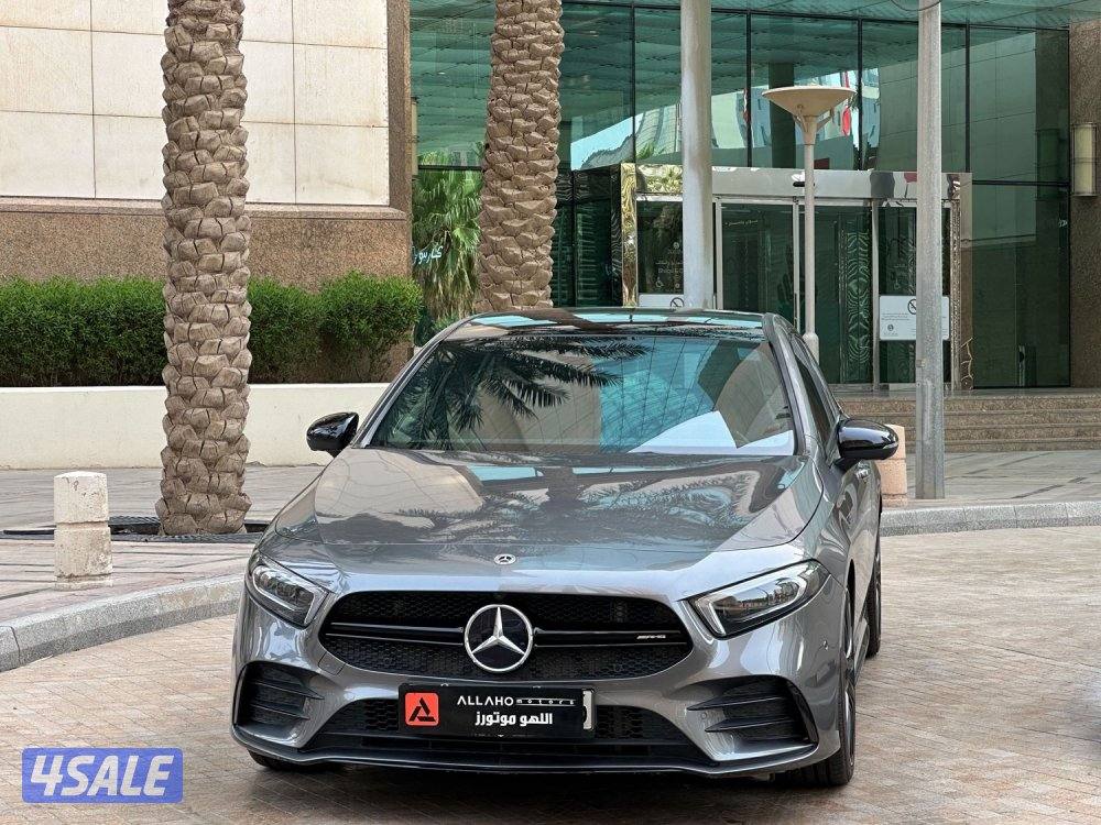 مرسيدسA35 AMG نايت بكج موديل2022 عداد63الف سيرفس منتظم تحت الكفاله1