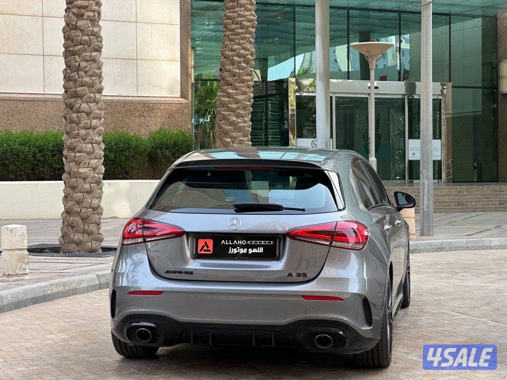 مرسيدسA35 AMG نايت بكج موديل2022 عداد63الف سيرفس منتظم تحت الكفاله3