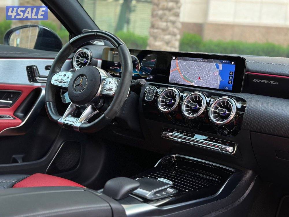 مرسيدسA35 AMG نايت بكج موديل2022 عداد63الف سيرفس منتظم تحت الكفاله5