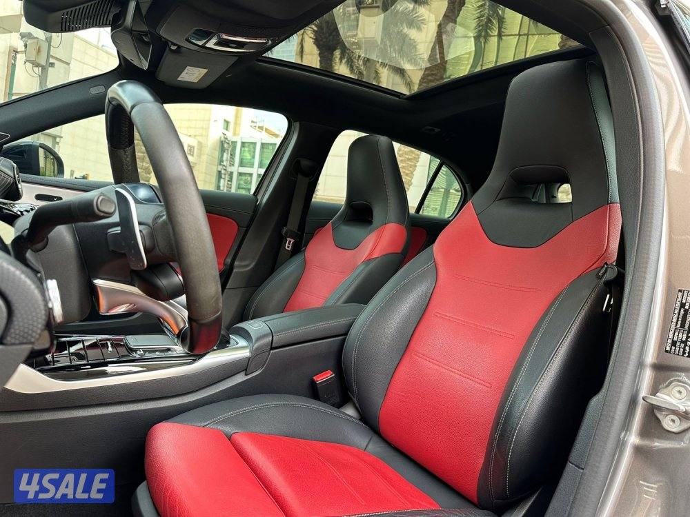 مرسيدسA35 AMG نايت بكج موديل2022 عداد63الف سيرفس منتظم تحت الكفاله7