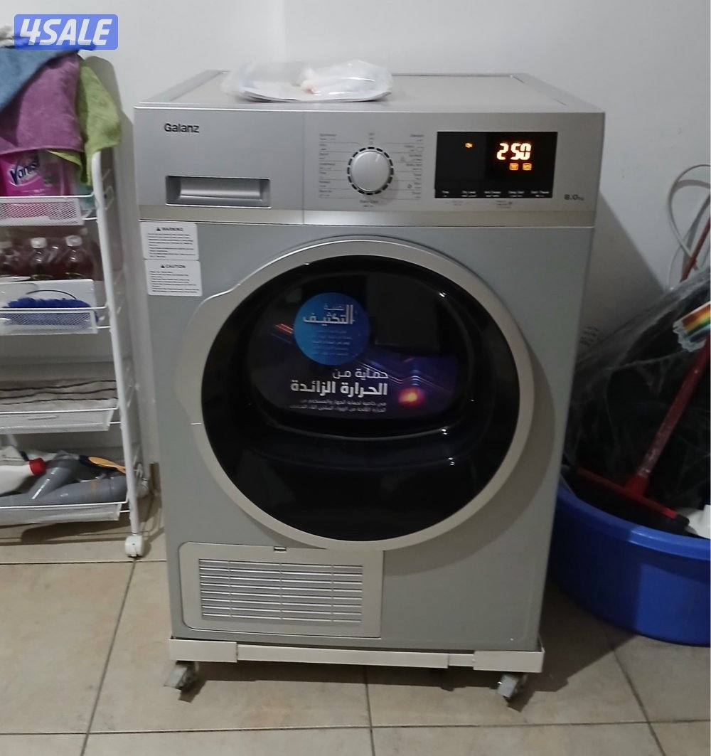 غسالات ونشافات وجلايات للبيع بسعر ممتازة  جميع الأحجام  والتوصيل فوري👍10