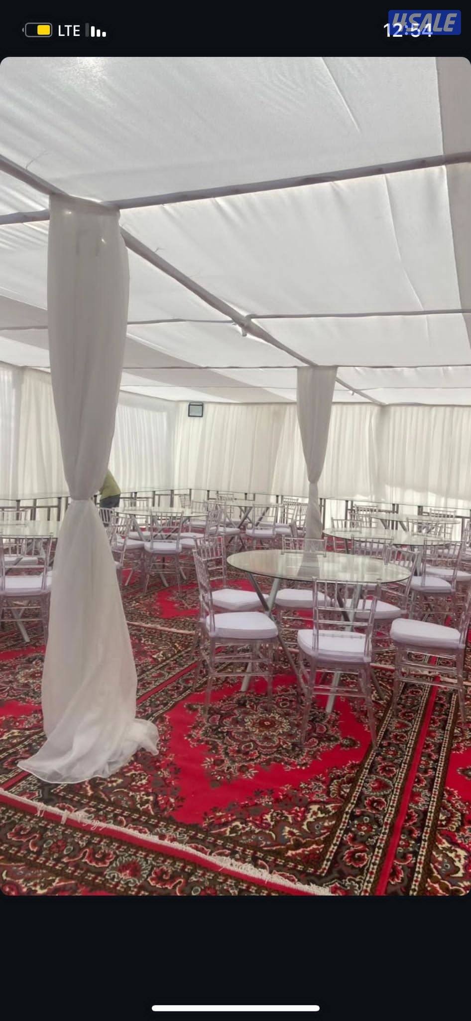 تاجير كراسي وقهوجيه تاجير كنبات تاجير تسكير زينه تجهيز جميع الحفلات9