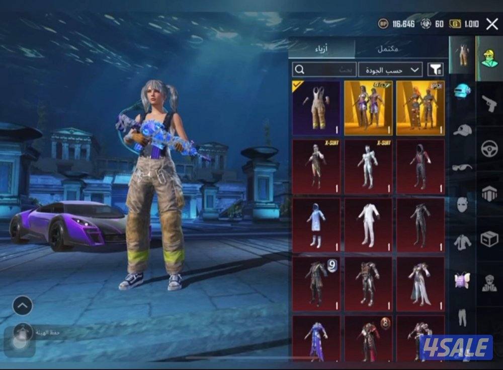 للبيع حسابات ببجي بارخص الاسعار 😻🔫🔥💥0