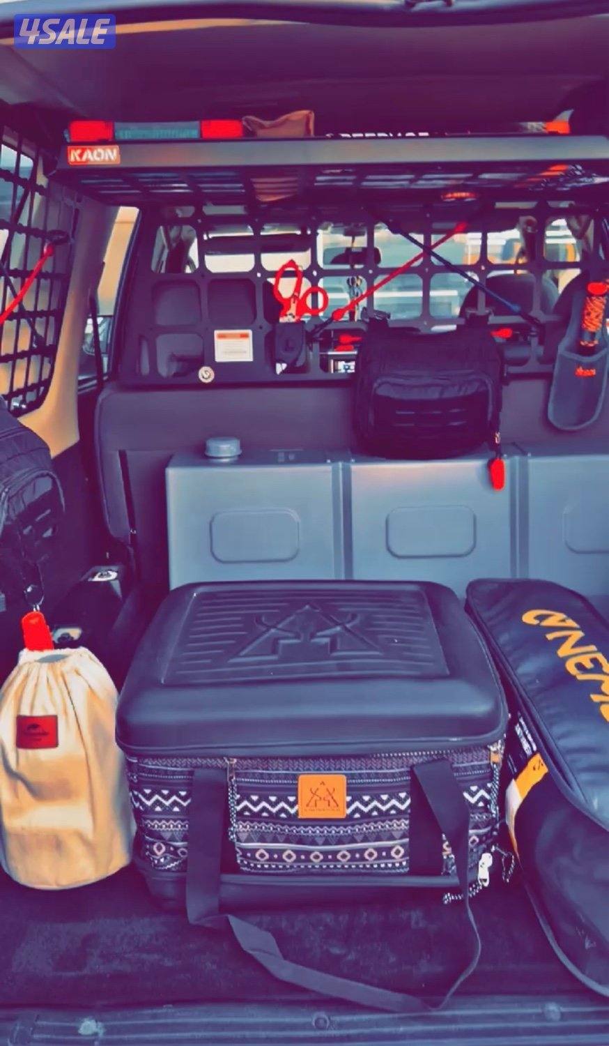 شبك يمين ويسار وقاطع شبك خلفي وطاولة باب خلفي للسفاري فتك . استرالي .5