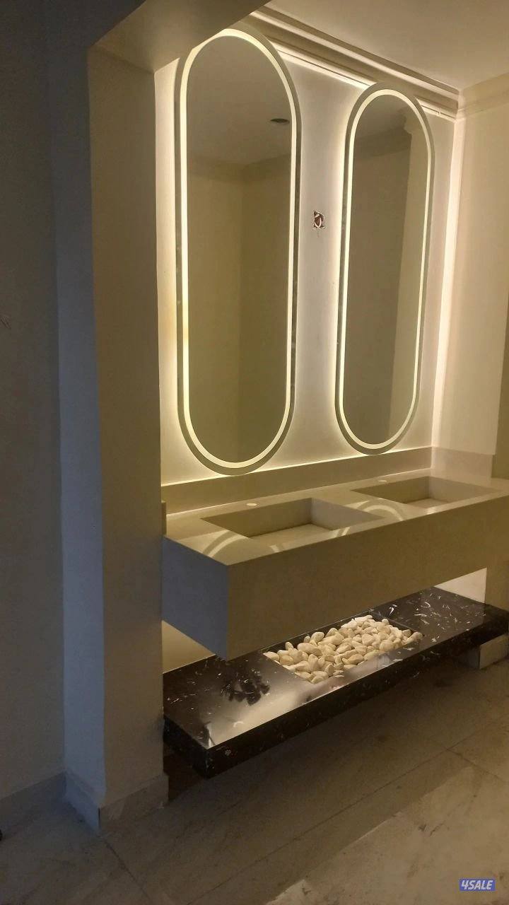 تفصيل وجار مغاسل رخام طبيعي حسب الطلب ابو هشام جميع مناطق الكويت3