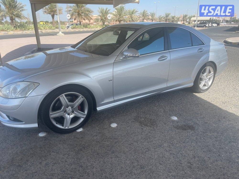 للبيع مرسيدس S550 وارد اليابان ماشي 166 الف كيلو0