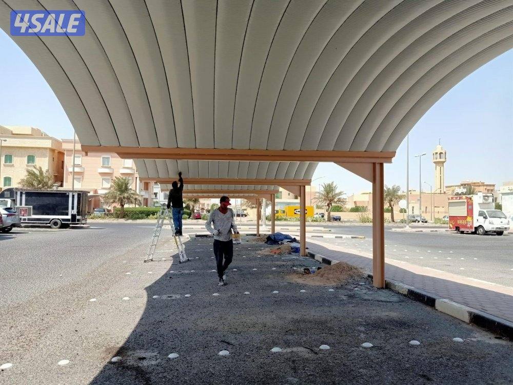 تركيب مظلات سيارات الكويت مضلات دربزين ابواب3