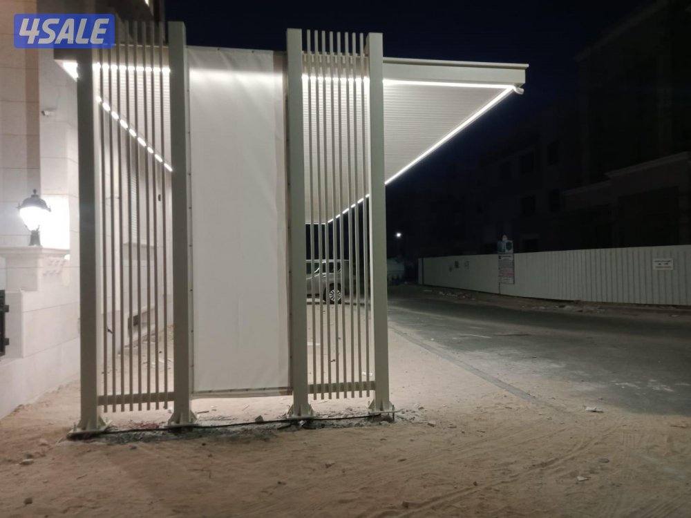 تركيب مظلات سيارات تصميم وتنفيذ و دربزين ابواب ليزر0