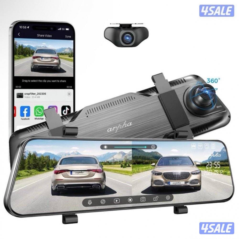 تركيب داش كام ماركه Azdome تصوير 4K شامل التركيب 50 دينار اما المنزل0