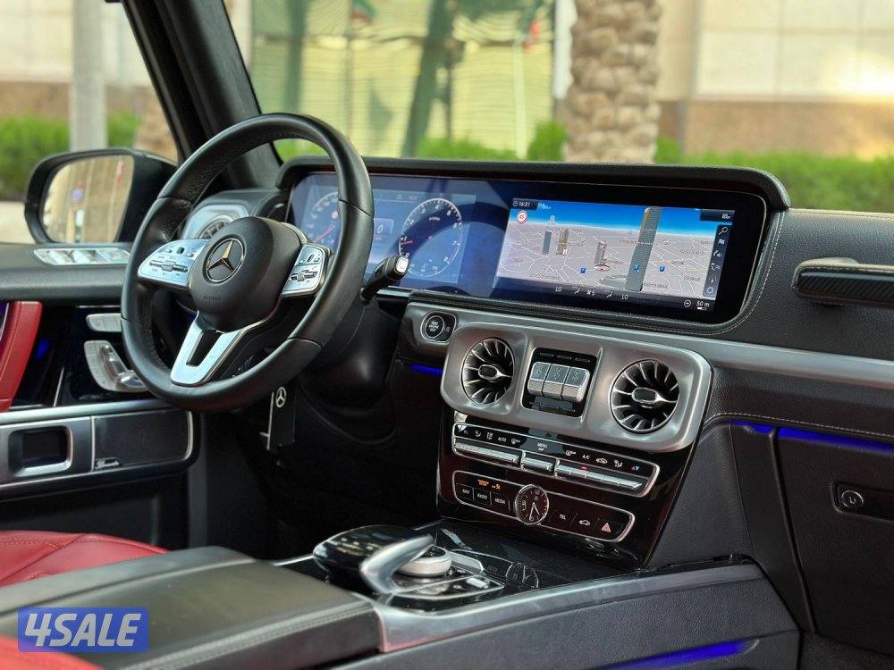 موسيدسG500 موديل2021 عداد64الف وارز المانيا سيرفس منتظم5