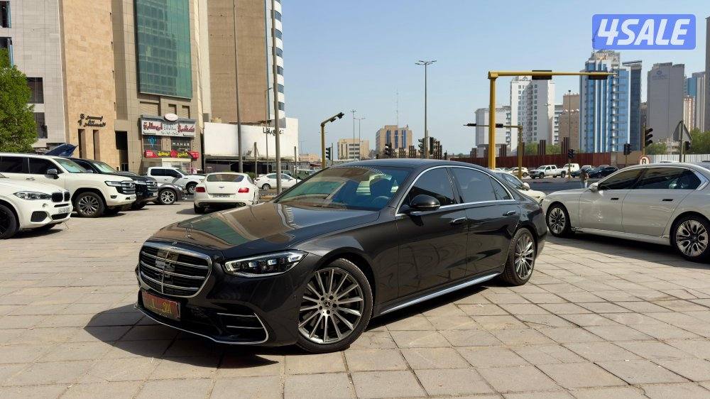 مرسيدس S500/ موديل2023/ عداد 1 ألف/ وكالة الكويت / كفالة / سيرفس مجاني1