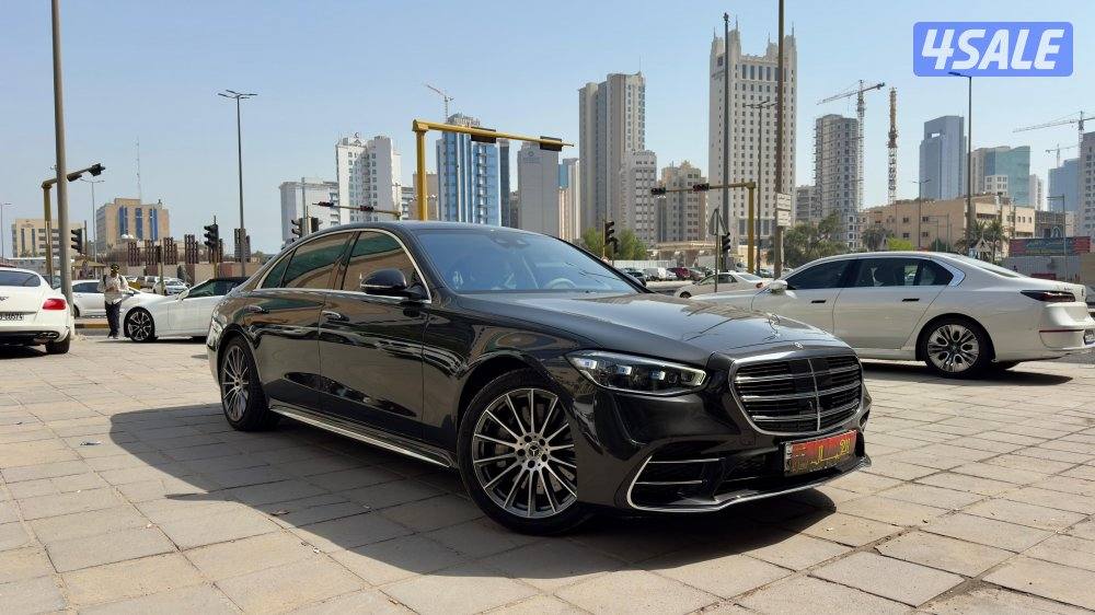 مرسيدس S500/ موديل2023/ عداد 1 ألف/ وكالة الكويت / كفالة / سيرفس مجاني4