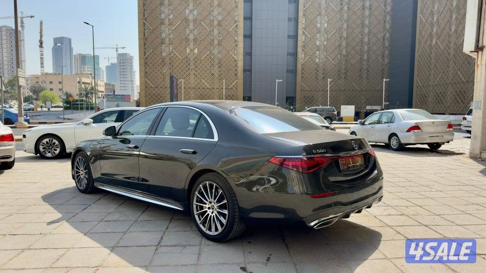 مرسيدس S500/ موديل2023/ عداد 1 ألف/ وكالة الكويت / كفالة / سيرفس مجاني5