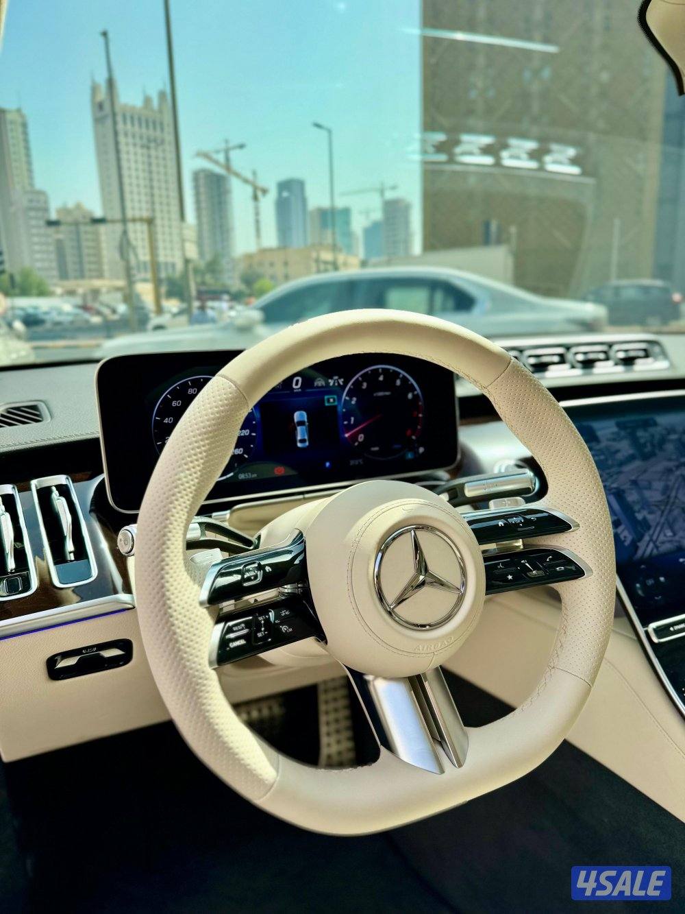 مرسيدس S500/ موديل2023/ عداد 1 ألف/ وكالة الكويت / كفالة / سيرفس مجاني11