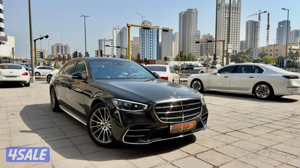 مرسيدس S500/ موديل2023/ عداد 1 ألف/ وكالة الكويت / كفالة / سيرفس مجاني13