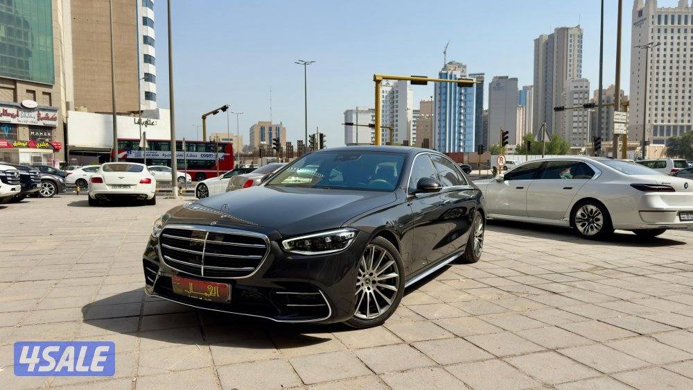 مرسيدس S500/ موديل2023/ عداد 1 ألف/ وكالة الكويت / كفالة / سيرفس مجاني14