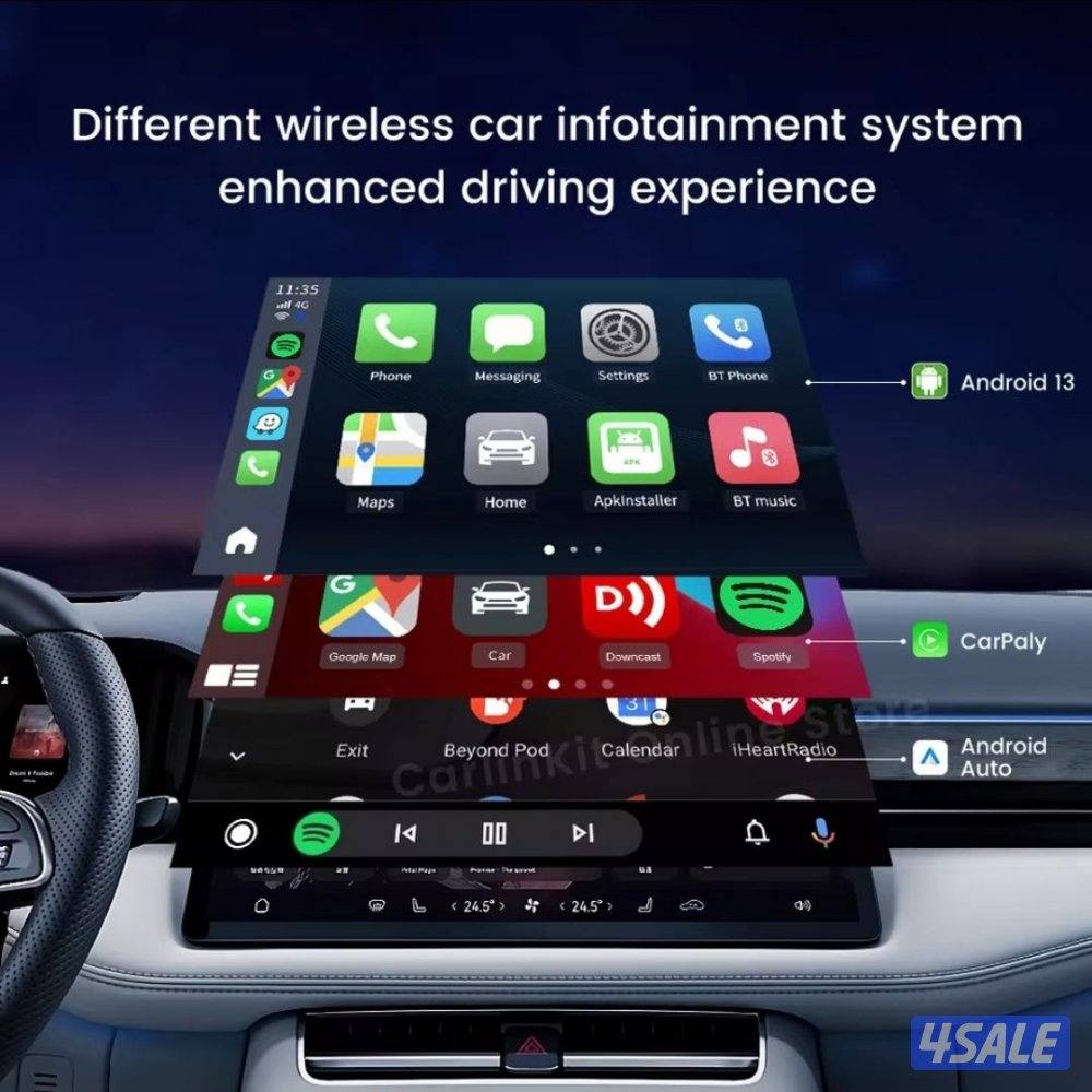 جهاز تشتغيل اليوتيوب والبرامج على شاشة CarPlay1