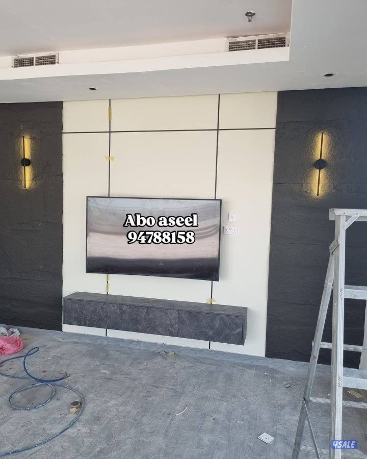 ديكورات واصباغ وصفائح حجريه وورق جدران وباركيه4