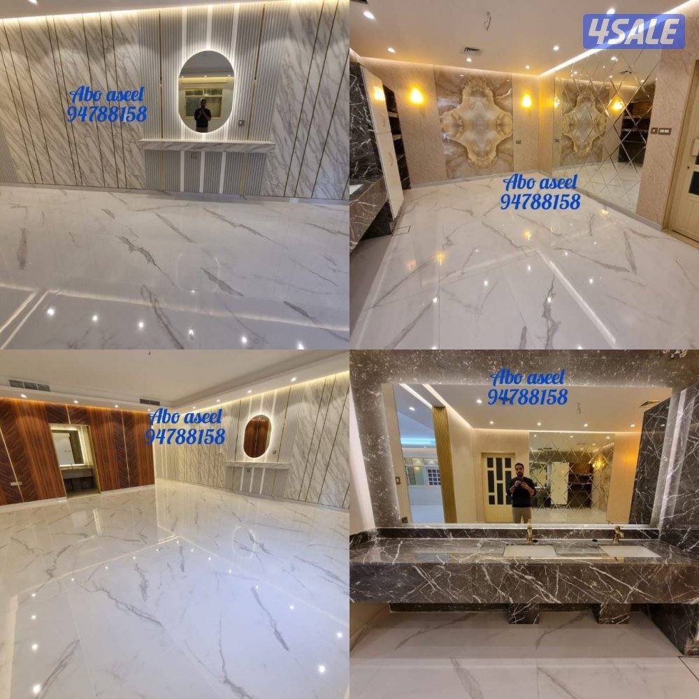 ديكورات واصباغ وصفائح حجريه وورق جدران وباركيه14