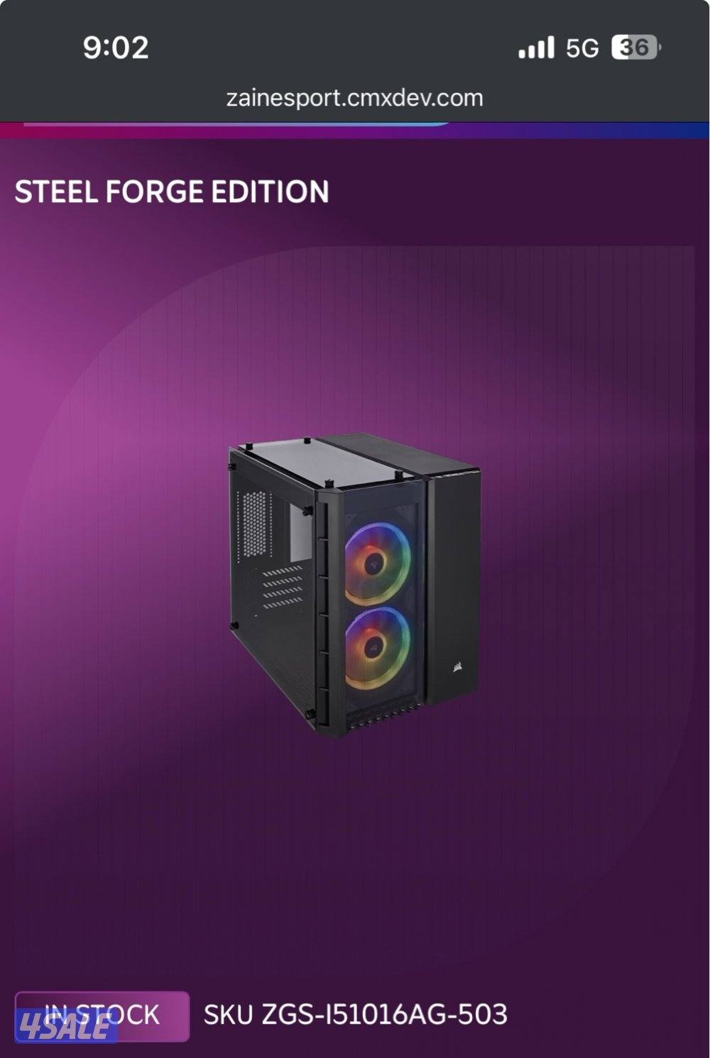 New gaming pc for sale0