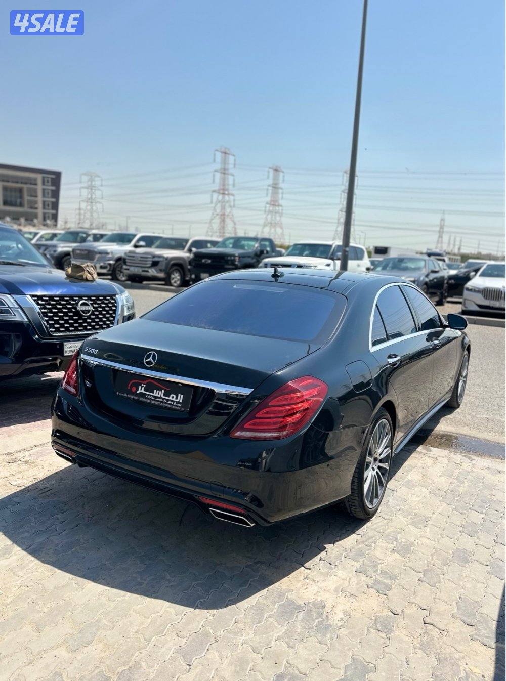 مرسيدس S500L موديل 2014 ماشي 2683