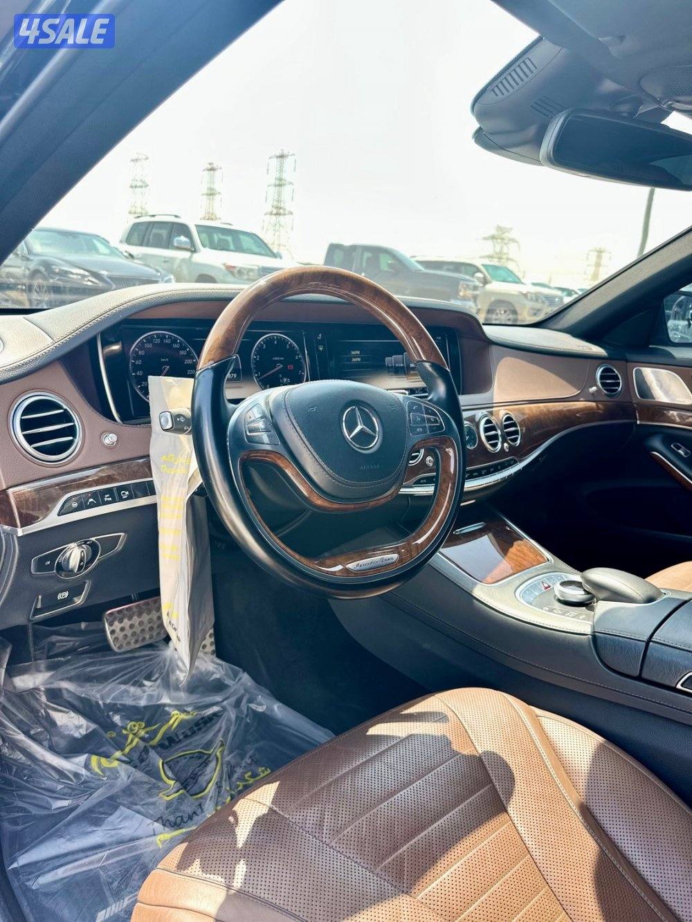 مرسيدس S500L موديل 2014 ماشي 2686