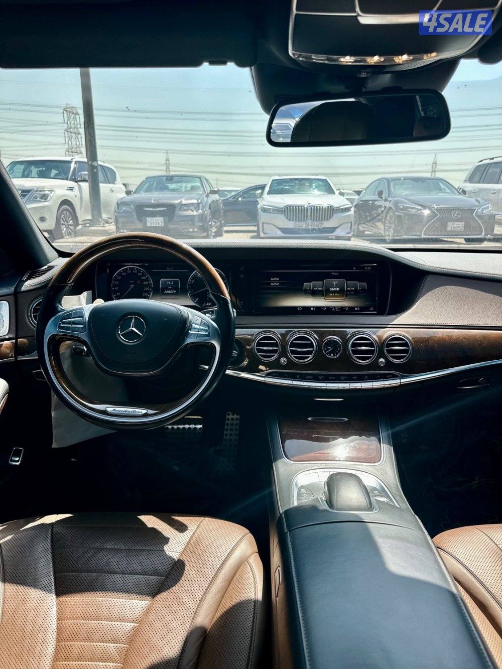 مرسيدس S500L موديل 2014 ماشي 2687