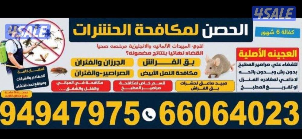 مكافحة حشرات وقوارض0