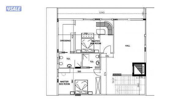 فيلا في منطقة المسايل للإيجار -قطعة 1 -شارع 111/ مخصصة للعائلات3