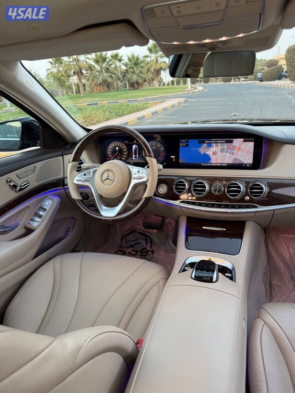 اس كلاس s450 موديل 2020 شرط الفحص والنظافه8