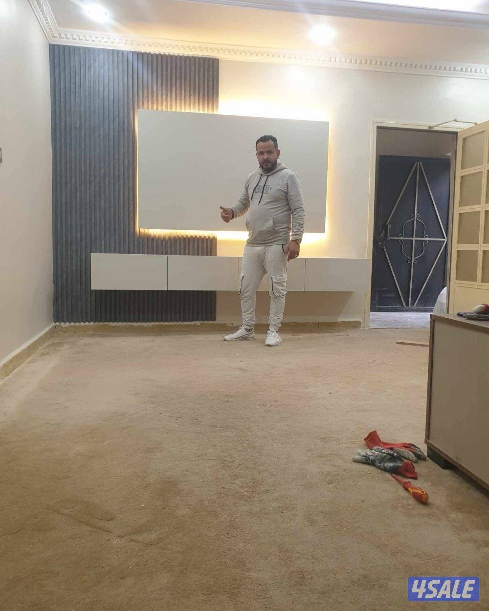 ورق جدران اصباغ وديكورات بديل خشب جبس مبورد براويز جبس جام2