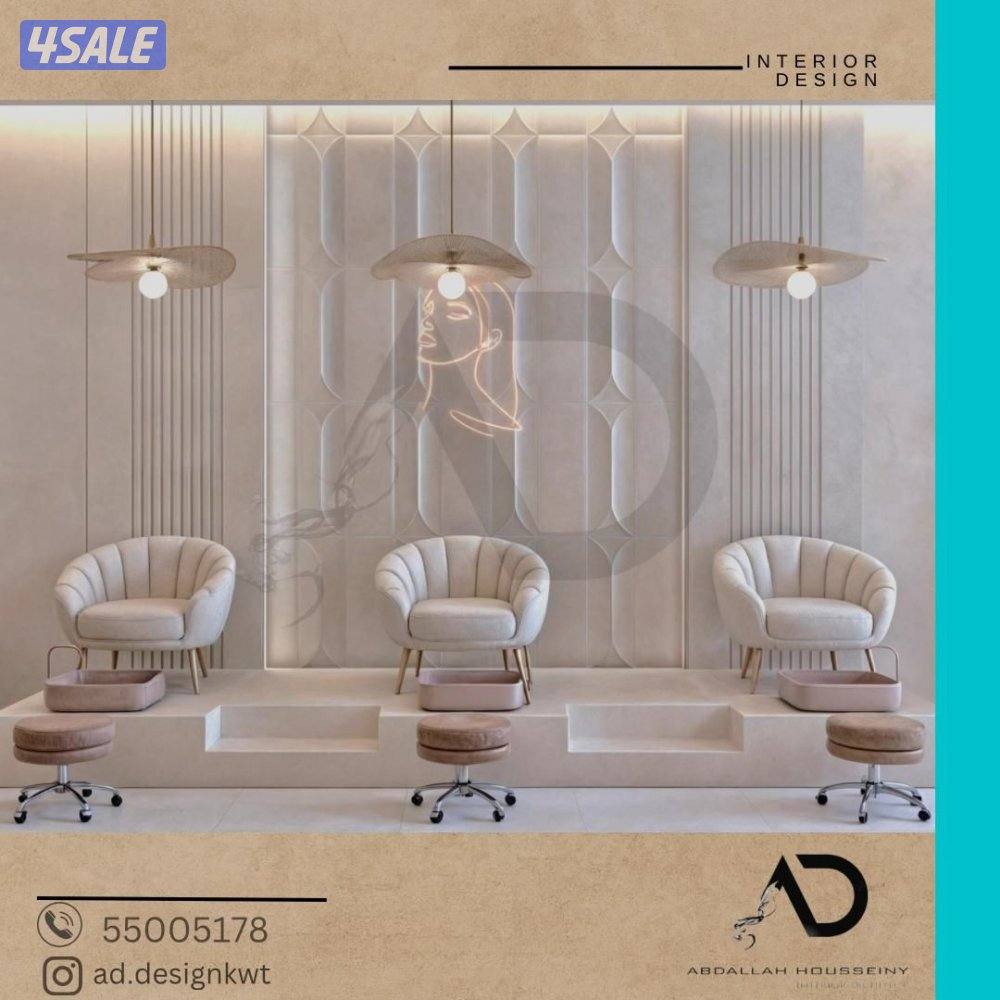 تصميم وتنفيذ وتشطيب ديكورات داخلية (السكني والتجاري) وبوث معارض2