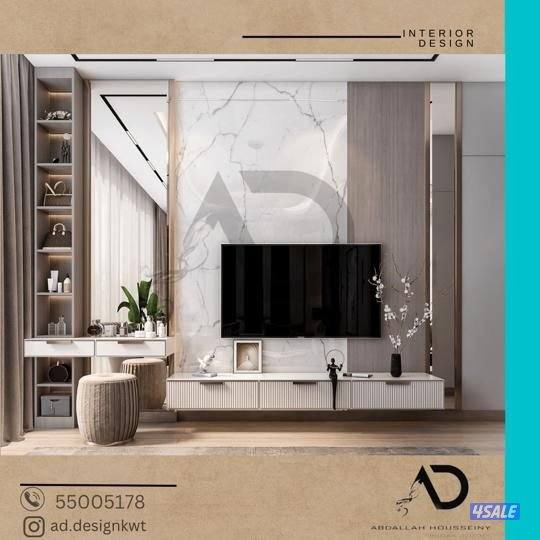 تصميم وتنفيذ وتشطيب ديكورات داخلية (السكني والتجاري) وبوث معارض8