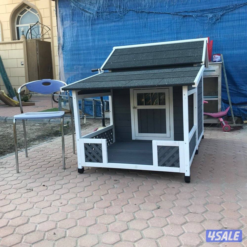 بيت خشبي للكلاب أو القطط1