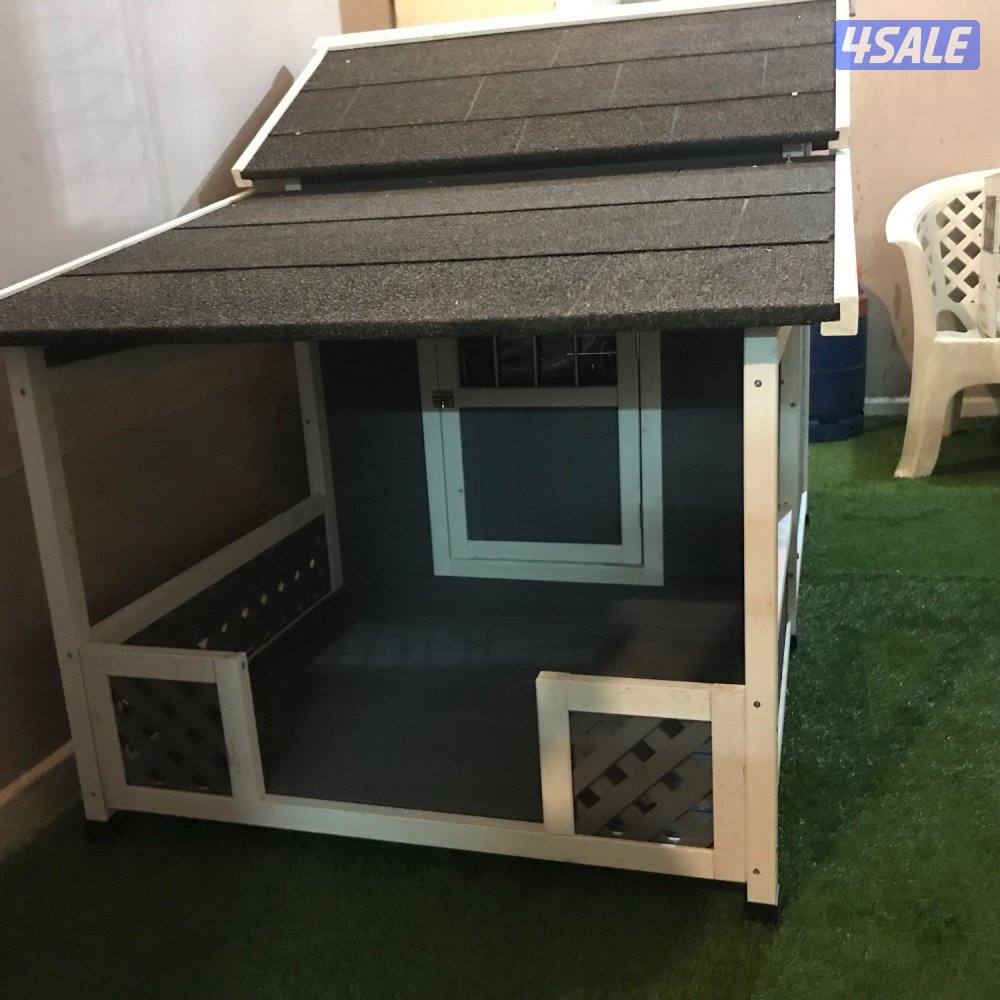 بيت خشبي للكلاب أو القطط2