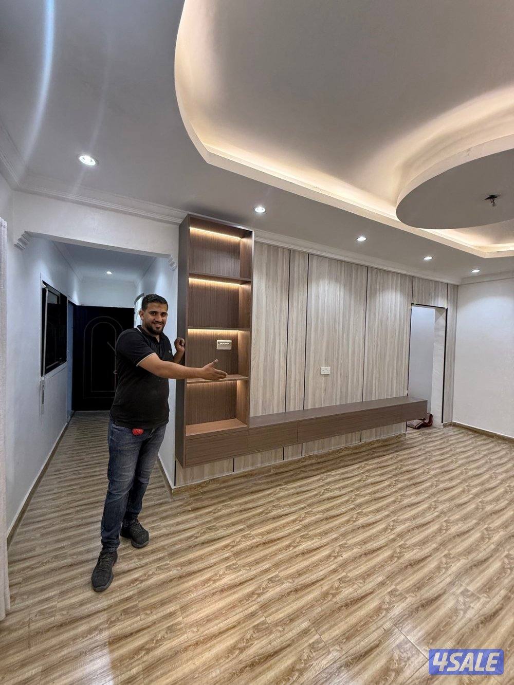 ديكورات صالات استقبال وجارات صبغ باركيه ورق حاءط1