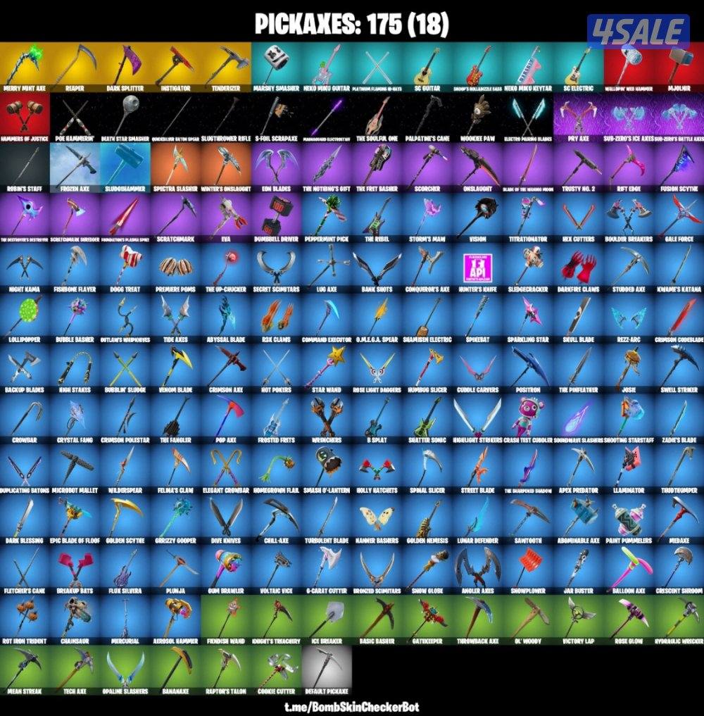 حساب نادر فورت نايت ٣٠٠ رقصه او توچ3