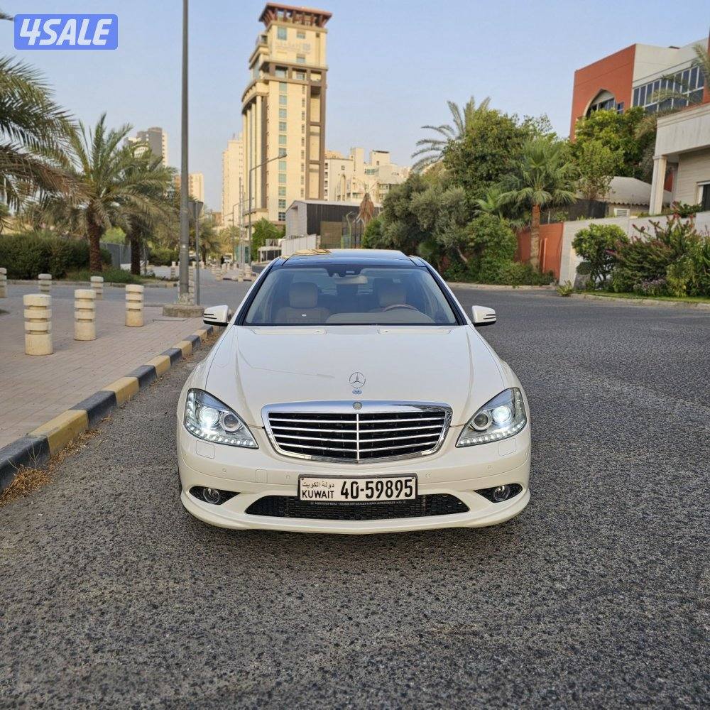 مرسيدس S500 2008 بحالة الوكالة0