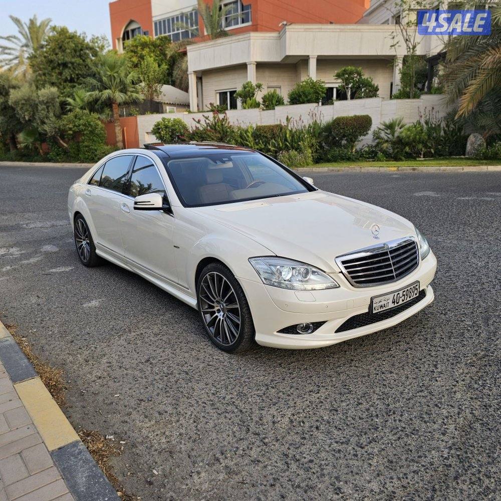 مرسيدس S500 2008 بحالة الوكالة1