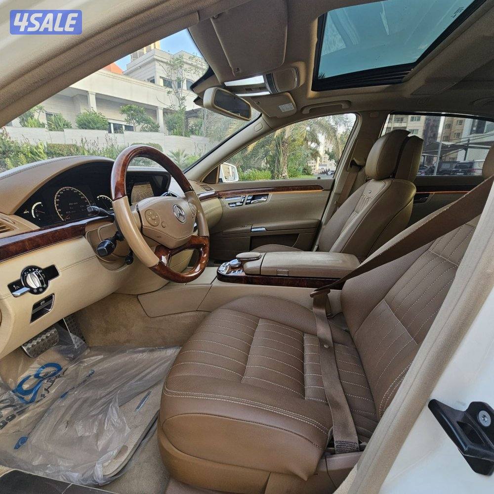مرسيدس S500 2008 بحالة الوكالة8