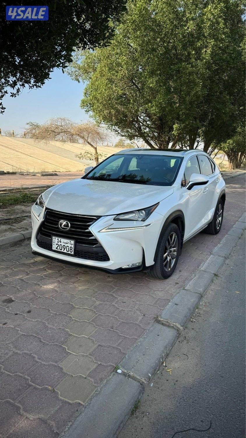 للبيع NX 200T موديل 2016 شرط الفحص صبغ الوكاله ماشي 260 الف3